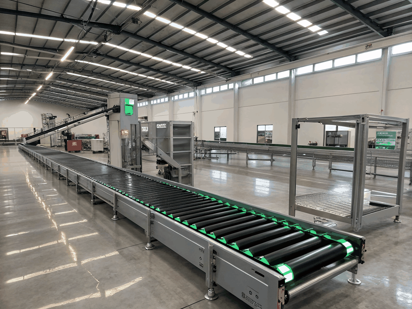 High-throughput E-commerce Sorting Facility