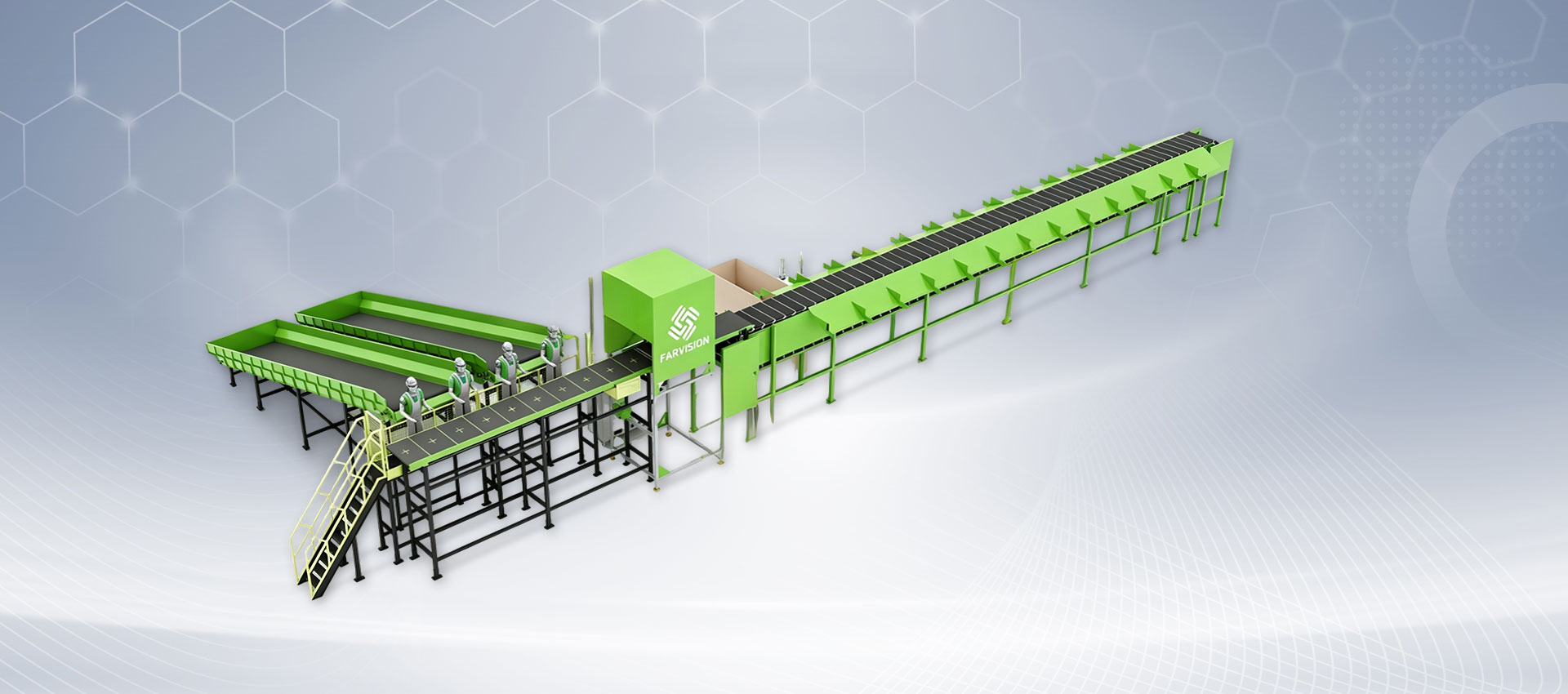 High-precision sorting equipment - View 1