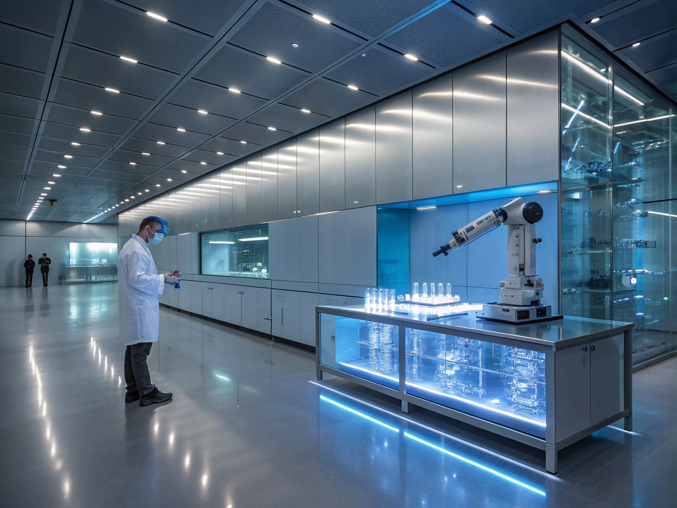 Pharmaceutical laboratory automation
